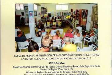 Presentación del programa de fiestas de La Garita 2018 (Francisco Javier Santana)